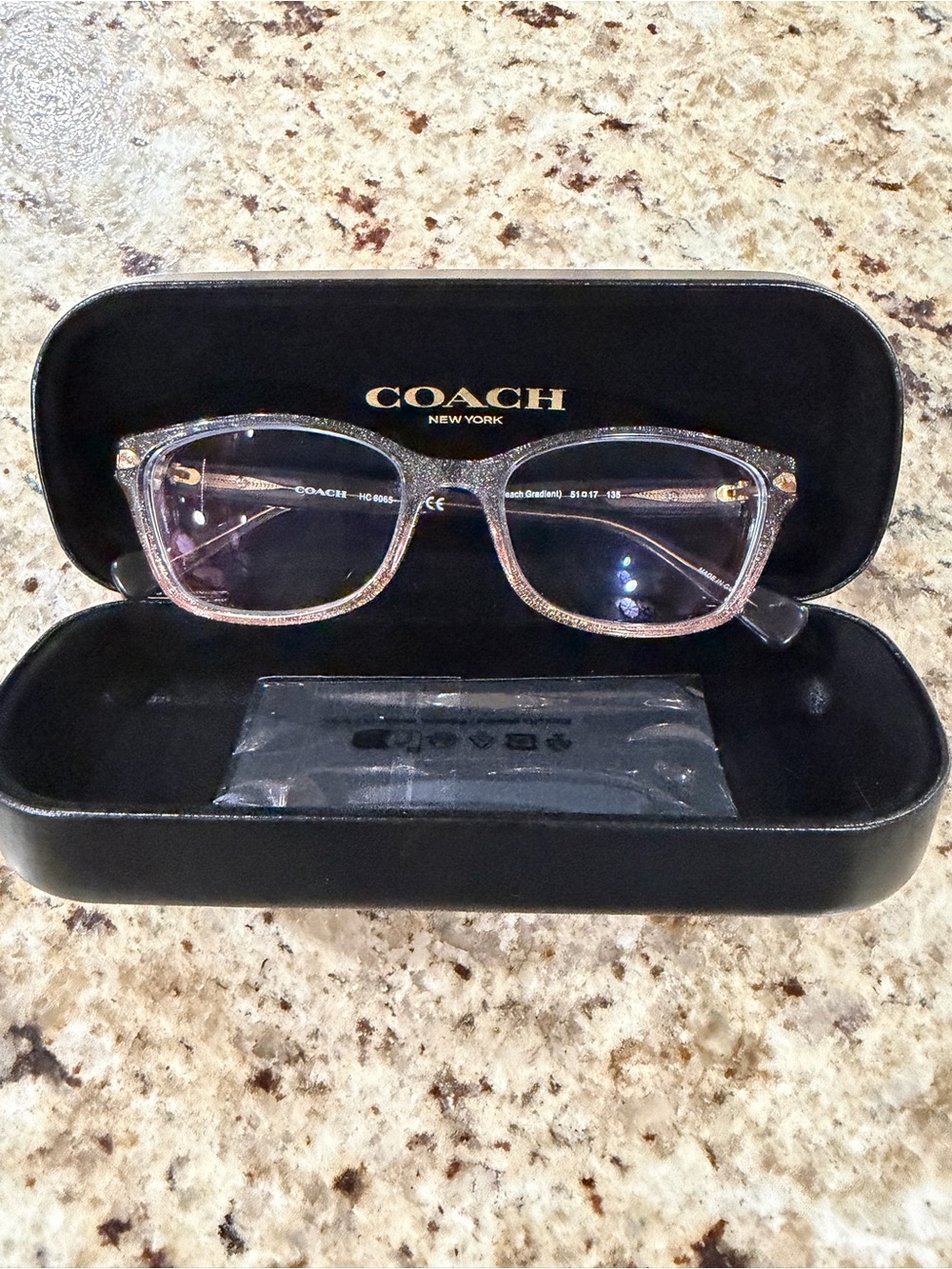 Coach Glitter Frame Eyeglasses